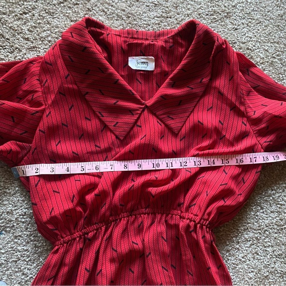 Vintage Collared Mini Dress - Picture 4 of 13